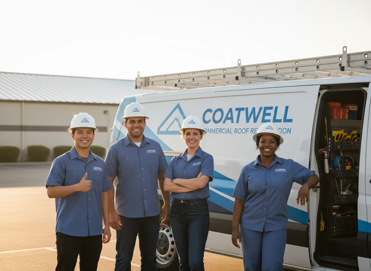 Commercial roof coating company in Silverton, OR